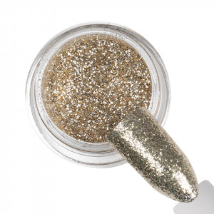 Pigment Unghii LUXORISE Platinum, Royal Gold - Img 2