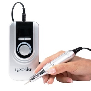 Pila Electrica Portabila Revolution Elite - LUXORISE , 35.000 RPM, Silver - Img 5