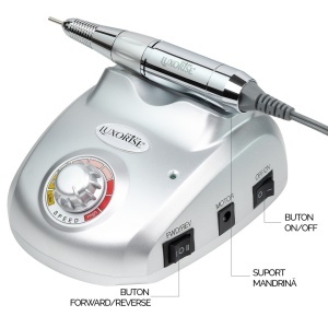 Pila Electrica Profesionala PowerPRO Ultra - LUXORISE , 30.000 RPM, Silver - Img 4
