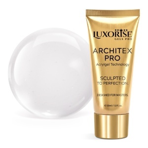 Polygel LUXORISE ARCHITEX PRO - Rare Sensations Collection, Celestial Nude, 30ml