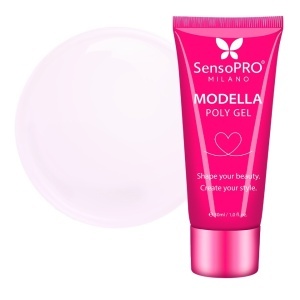 Polygel MODELLA SensoPRO Milano - Rose Cloud, 30ml