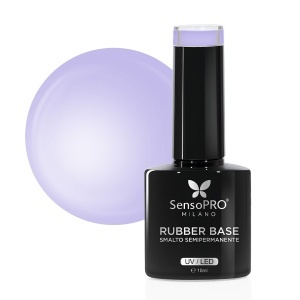 Rubber Base Gel SensoPRO Milano 10ml, Rare Lilac 37