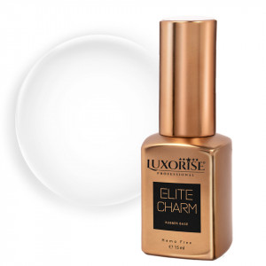 Rubber Base Hema Free ELITE CHARM LUXORISE - Crystal Clear 15ml