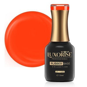 Rubber Base LUXORISE Neon Collection, Blaze 15ml