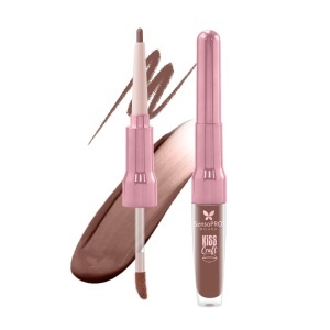 Ruj lichid si creion de buze 2in1 Kiss Craft SensoPRO Milano, Honey