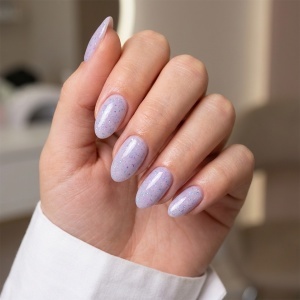 Shimmer Rubber Base SensoPRO Milano 10ml, Beaded Rainbow #41 - Img 2