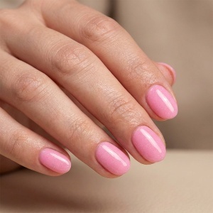 Shimmer Rubber Base SensoPRO Milano 10ml, Pink Paradise #61 - Img 2