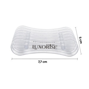 Suport Pensule Unghii LUXORISE, 5 sloturi, Transparent - Img 4