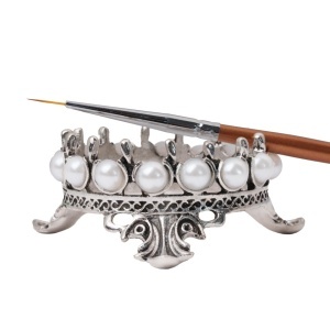Suport Pensule Unghii LUXORISE, Bronze Silver - Img 2