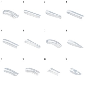 Tipsuri Reutilizabile REVOMAX Flexi Shape Pro 12 LUXORISE pentru Polygel si Gel, 288 buc - Img 7