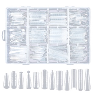 Tipsuri Reutilizabile REVOMAX Perfect Mix LUXORISE pentru Polygel si Gel, 288 buc - Img 5