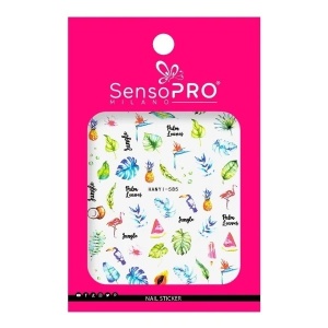 Abtibilduri Unghii SensoPRO Milano Get Tropical, model HANYI-585