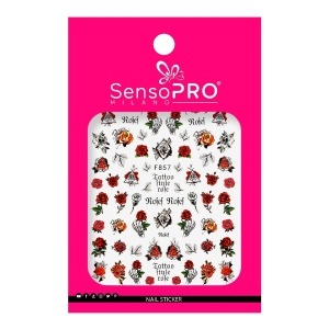 Abtibilduri Unghii SensoPRO Milano Rose Day, model F857 - Img 2