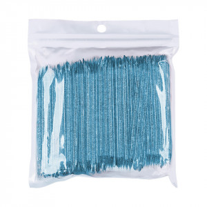 Betisoare Unghii pentru Cuticule SensoPRO Milano, Clear Blue - Set 100 bucati - Img 2