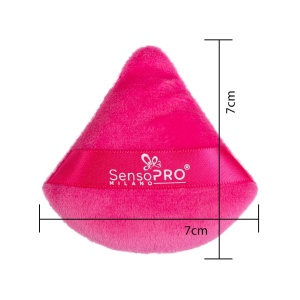 Burete Triunghiular Machiaj SensoPRO Milano, Pink - Img 2