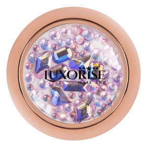 Cristale Unghii LUXORISE, Brilliant Rose - Img 2