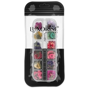 Flori Uscate Unghii LUXORISE - Flower Essence, 12 modele - Img 2