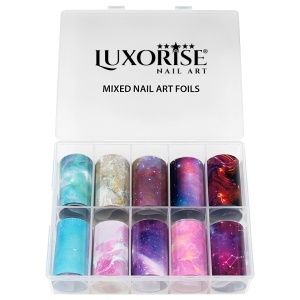 Folie Transfer LUXORISE #13 Cosmos, Set 10 buc - Img 2