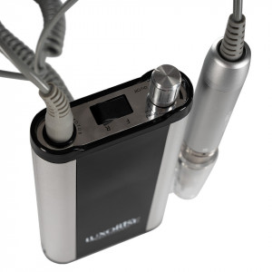 Freza unghii portabila brushless Titanium MASTER - LUXORISE , 35.000 RPM, Silver - Img 3