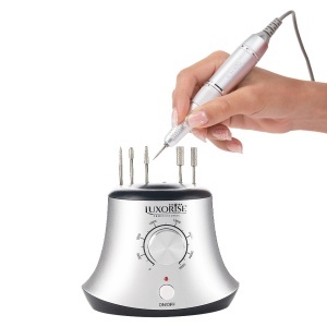 Freza unghii profesionala iFORCE PRO - LUXORISE , 30.000 RPM, Silver - Img 7
