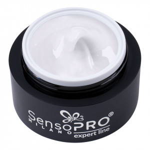 Gel Constructie Unghii Expert Line SensoPRO Milano - Milky White 15ml