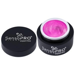 Gel Constructie Unghii Expert Line SensoPRO Milano - Violet Dream 15ml - Img 2