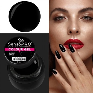 Gel UV Colorat Black Onyx 5ml, SensoPRO Milano - Img 2