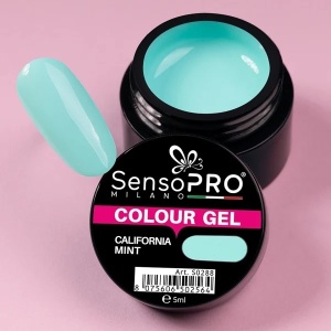 Gel UV Colorat California Mint 5ml, SensoPRO Milano - Img 2