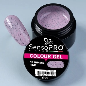 Gel UV Colorat Cashmere Pink 5ml, SensoPRO Milano - Img 3
