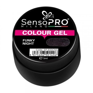Gel UV Colorat Funky Night 5ml, SensoPRO Milano - Img 2