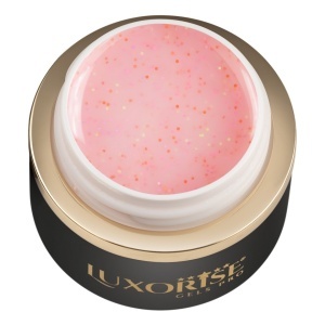 Gel UV Constructie Unghii Confetti Cake LUXORISE 15ml, Apricot Crumb - Img 2