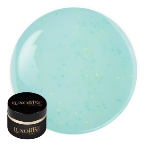 Gel UV Constructie Unghii Confetti Cake LUXORISE 15ml, Kiwi Sorbet
