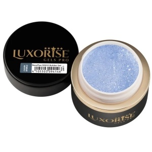Gel UV Constructie Unghii RevoFlex Disco LUXORISE 15ml, Cloudy Sparkle - Img 3