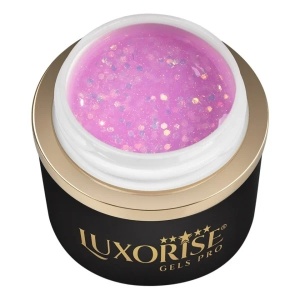 Gel UV Constructie Unghii RevoFlex LUXORISE 50ml, Crystal Galaxy - Img 3