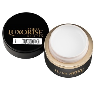 Gel UV Constructie Unghii RevoFlex LUXORISE 50ml, White - Img 3