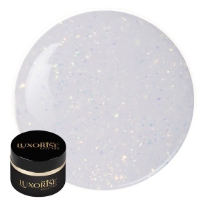 Gel UV Constructie Unghii RevoFlex LUXORISE - Angelic Glimmer, 15ml