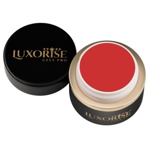 Gel UV Constructie Unghii RevoFlex Neon LUXORISE 15ml, Red - Img 2