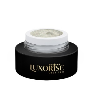 Gel UV Nail Art Babyboomer LUXORISE Cushion Ombre Chrome - Gold Infused, 2ml - Img 3