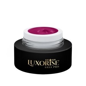 Gel UV Nail Art Babyboomer LUXORISE Cushion Ombre Velvet - Fuchsia Flame, 2ml - Img 2