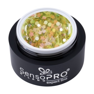 Gel UV Transparent Bloom Dream, SensoPRO Milano Expert Line - Butterfly Party 5ml - Img 3