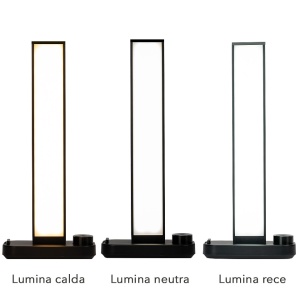 Lampa LED Profesionala Manichiura / Cosmetica LUXORISE StellarFrame PRO, Black - Img 8