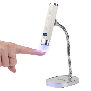 Lampa Unghii UV / LED PrecissionBeam PRO cu Acumulator - LUXORISE, White - Img 5