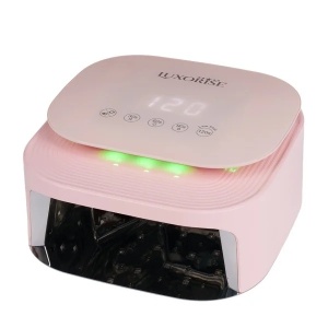 Lampa UV/LED 96W GENESIS PRO TOUCH - LUXORISE, Pink - Img 3