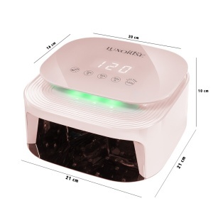 Lampa UV/LED 96W GENESIS PRO TOUCH - LUXORISE, Pink - Img 6