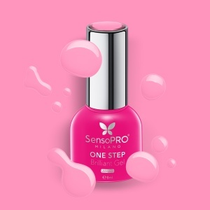 Oja Semipermanenta One Step Brilliant Gel SensoPRO Milano - #108 Secret Diary, 8ml - Img 2