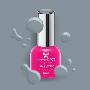 Oja Semipermanenta One Step Brilliant Gel SensoPRO Milano - #19 Supreme Illusion, 8ml - Img 2