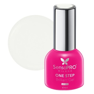 Oja Semipermanenta One Step Brilliant Gel SensoPRO Milano - #71 Pearl Paradise, 8ml