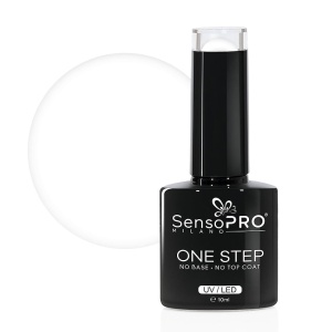 Oja Semipermanenta SensoPRO Milano One Step Snow #002, 10ml