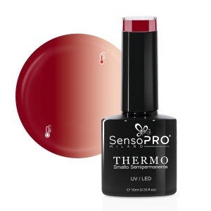 Oja Semipermanenta Termica 10ml - Scarlet Nude, SensoPRO Milano