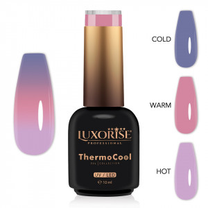 Oja Semipermanenta Termica 3 Culori LUXORISE ThermoCool, Just a Dreamer 10ml - Img 2